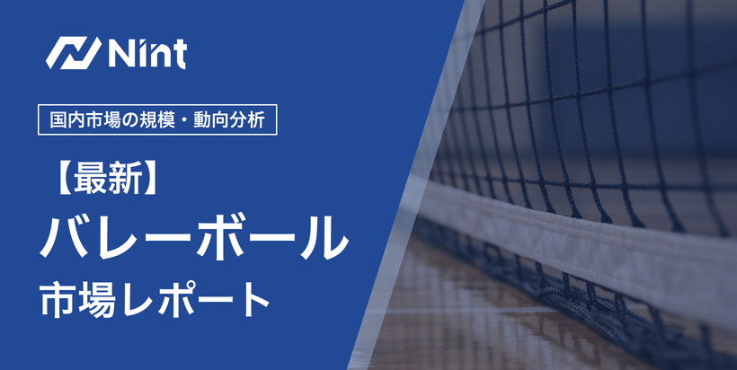 バレーボール市場レポートのキービジュアル